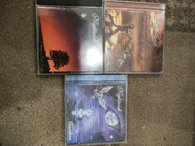Lote 3 CDs do Nightwish - Wishmaster, Angels Fall First e Oceanborn