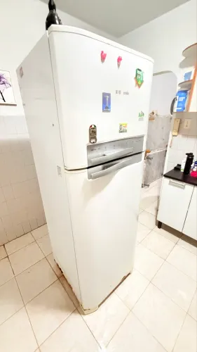 Geladeira Electrolux DF50 Frost Free 430L Funcionando