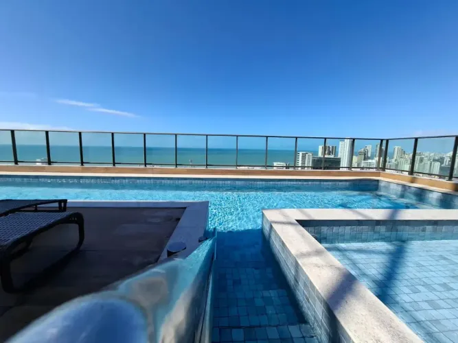 Apartamento para locação no BEACH CLASS CONSELHEIRO RESIDENCE, BOA VIAGEM, Recife, PE