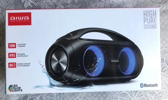 Caixa de som wireless 50W Aiwa