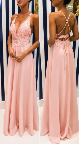 Vestido longo de festa