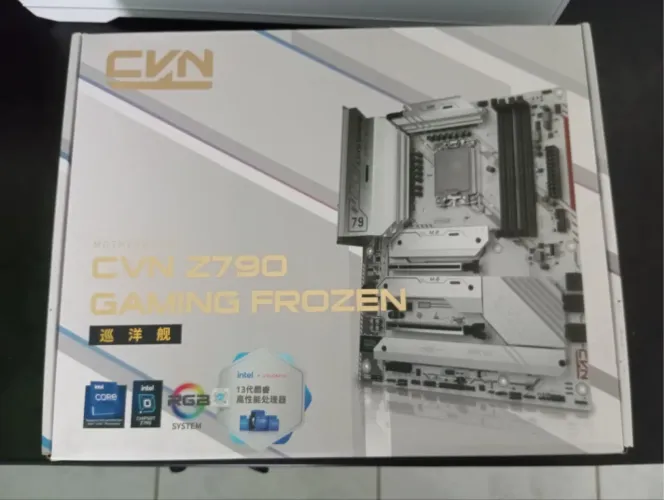 Placa mãe colorful cvn z790 atx white 