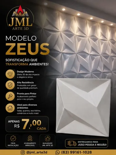 Revestimento 3d