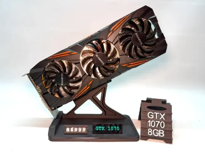 Placa de Video Gtx 1070 8Gb Com Garantia Aceito Troca