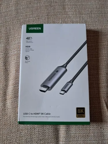 Cabo UGREEN USB C para HDMI 8K/60Hz 4K/120Hz - 2 Metros