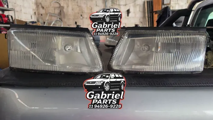 Par de farol hella original Volkswagen passat alemão  B5