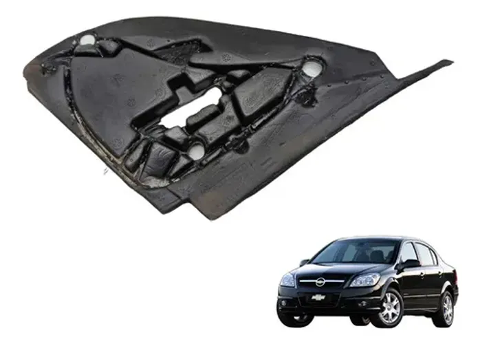 Borracha Base Retrovisor Esquerdo Vectra Gt Gtx 2006 2011 Preto