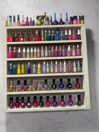 Expositor de esmaltes parede