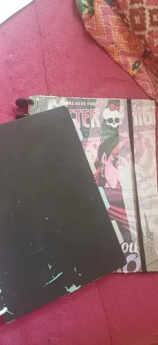 2 cadernos inteligentes + divisória tilibria + folhas de caderno inteligente