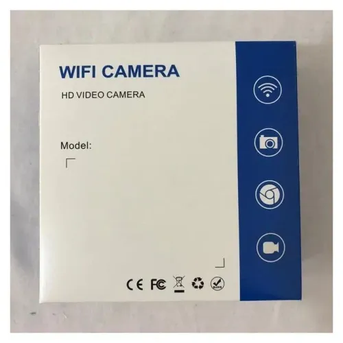 Mini Câmera Wi-Fi Espiã com Visão Noturna e Áudio 