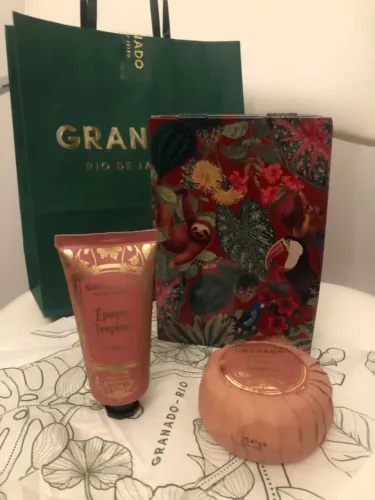 Kit Lata Granado Rio de Janeiro Epoque Tropical (1 Creme para mãos e 1 Sabonete)