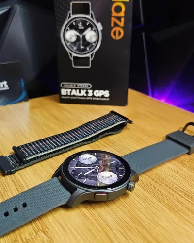 Smartwatch Relógio Zeblaze Btalk 3 GPS Display AMOLED Atacado e Varejo <br><br>