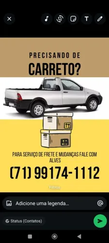 Carreto / mudança 