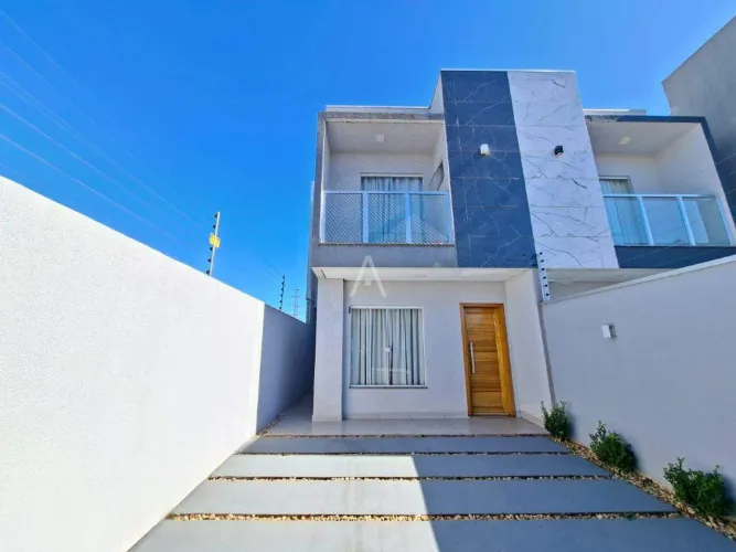 Sobrado com 1 suite + 1 quarto para locação no santa felicidade - Cascavel -PR