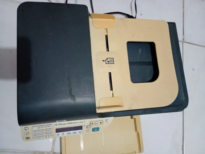 Impressora Hp officejetj4660j retirada de peças