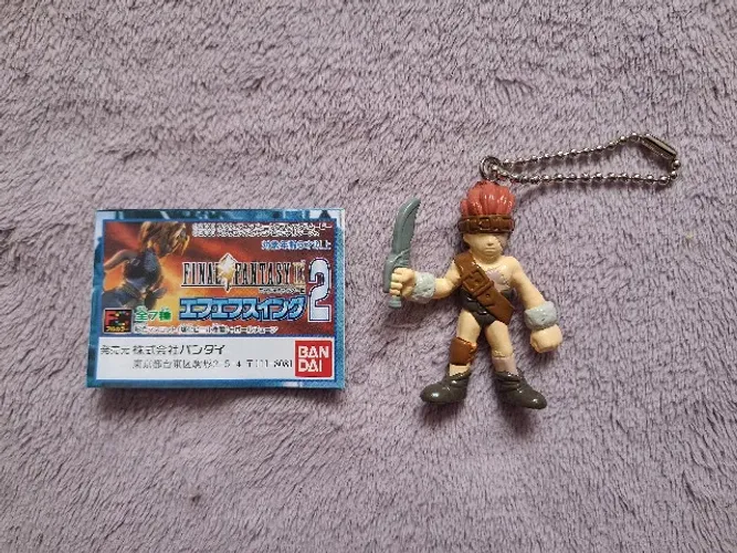Miniatura Final Fantasy IX do personagem Blank, original, Squaresoft, Bandai