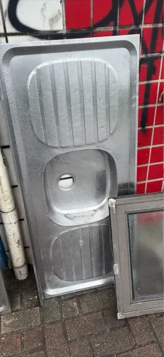 Pia de inox 1.20