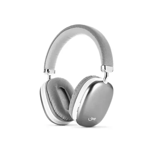 Headphone Bluetooth Get Max Prata BT 5.3 - Autonomia 12H - Alcance 10M - WZetta