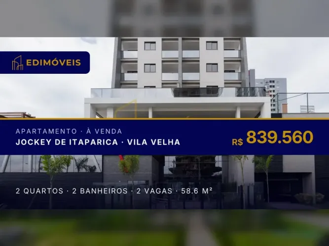 Jockey de Itaparica: Última unidade de apartamento 2 quartos com suíte, venha conhecer!