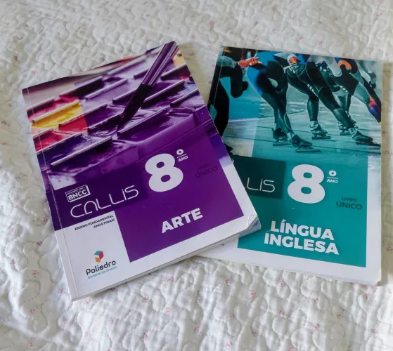 Módulos Poliedro de Inglês e Artes - 8°Serie