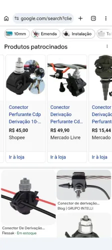 Conector perfurante