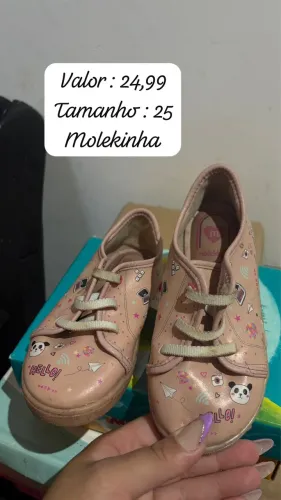 Sandália infantil menina 