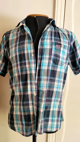 Camisa hollister M xadrez