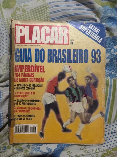 Guia brasileiro 1993 placar