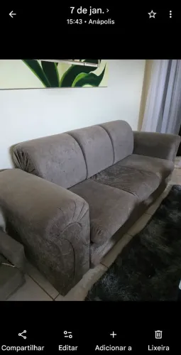 Sofá 3 e 2 lugares