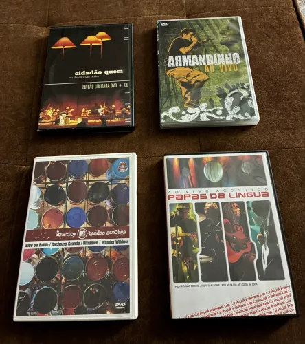 Kit DVD artistas Rock Gaúcho 