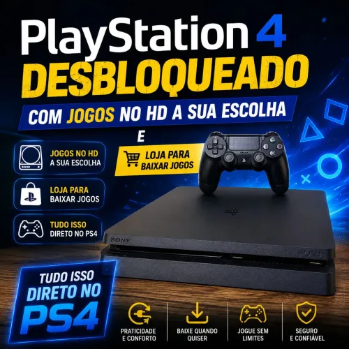 PlayStation 4 na versão 9.00 desb.