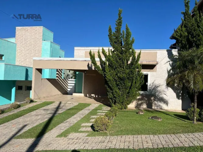 Casa com 3 dormitórios para alugar de 146 m² no Terras de Atibaia II em Atibaia/SP - CA623