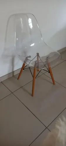 Cadeira eames eiffel cristal