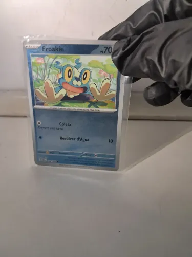 carta pokemon tcg original copag froakie 020/086 reverse foil no sleeve