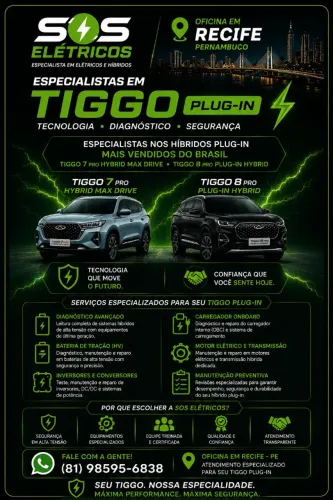 Especialista Tiggo hibrido
