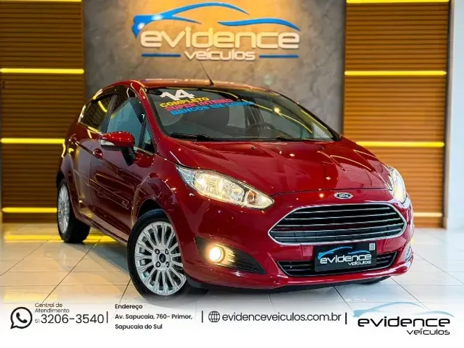 Ford Fiesta Titanium 1.6 16V Flex Mec. 2014