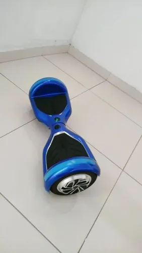 Skate Elétrico Hoverboard MyMax Bluesky 8? + Bluetooth e LED (Ótimo Estado!)
