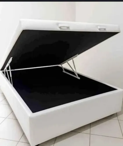 Base para cama casal com Baú de Fábrica