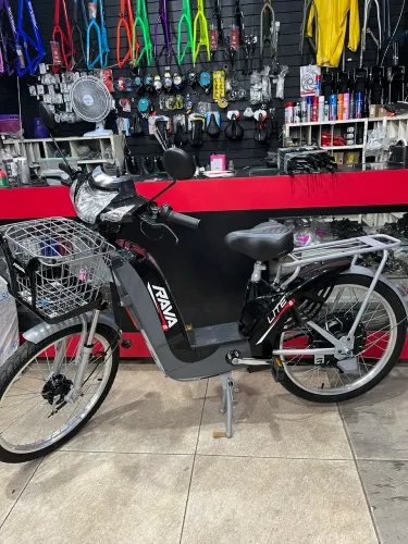 Bicicleta elétrica 800ww nova na loja