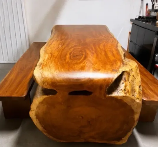 Mesa de jaqueira cascata 