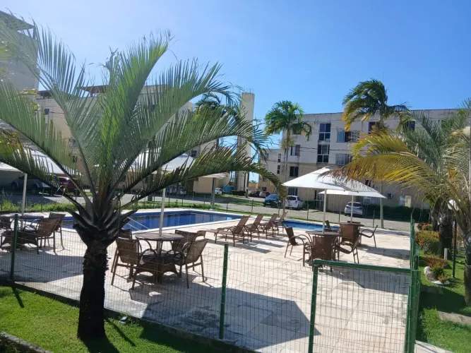 Alugo apartamento com 2 quartos, Cond. Res. Parque das Arvores - Parnamirim/RN