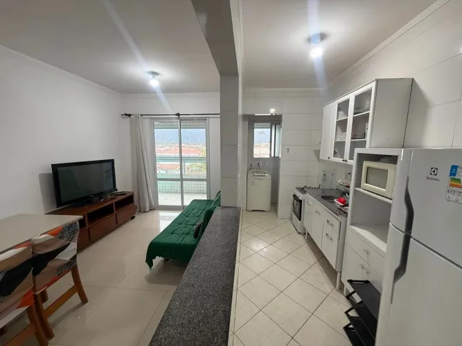 APARTAMENTO FRENTE MAR 2 DORMITÓRIOS PARA LOCAÇÃO - JARDIM REAL