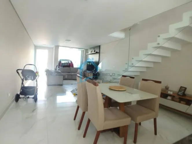 Casa Geminada para Venda em Betim, Ponte Alta, 3 dormitórios, 1 suíte, 3 banheiros, 2 vaga
