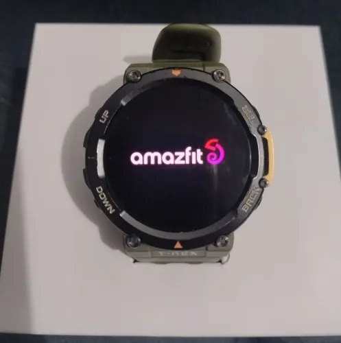 Relógio amazfit t-rex2 