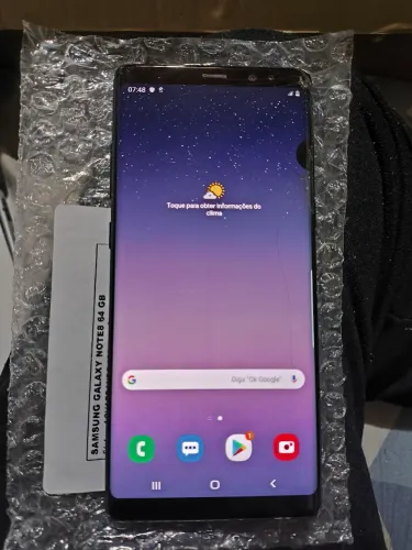 Samsung note 8 com detalhes mas funciona normal 