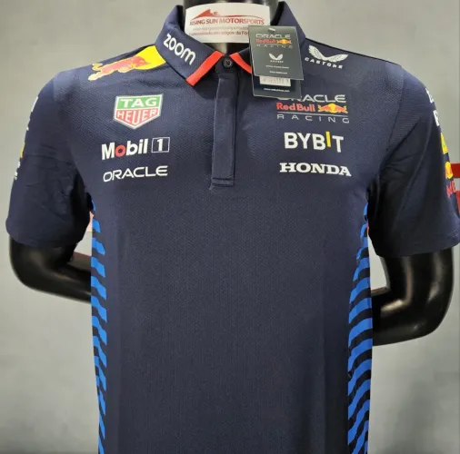 Camisa Oficial Polo Oracle Red Bull Racing F1 2024 tam G nova  Max