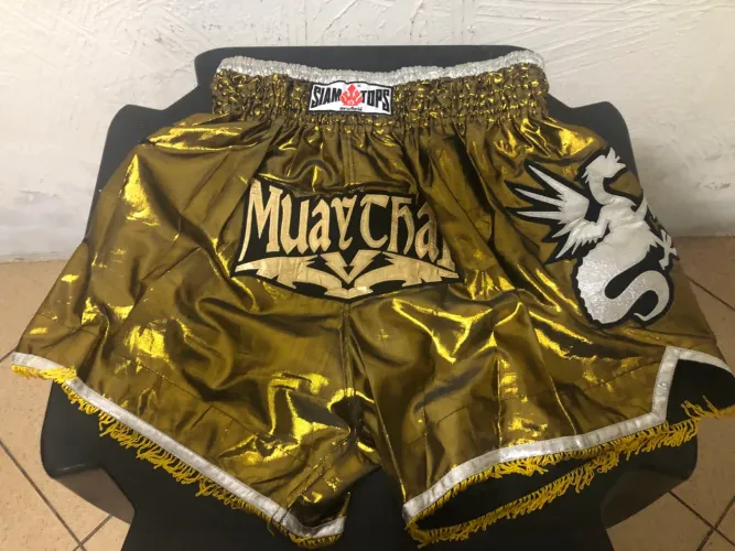 Shorts Bermuda Muai Thai Raja Boxing Tailandês Tamanho XG 50/58