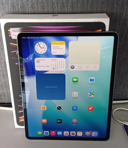iPad Pro 12.9 M2 6 geração 256gb Perfeito Troco