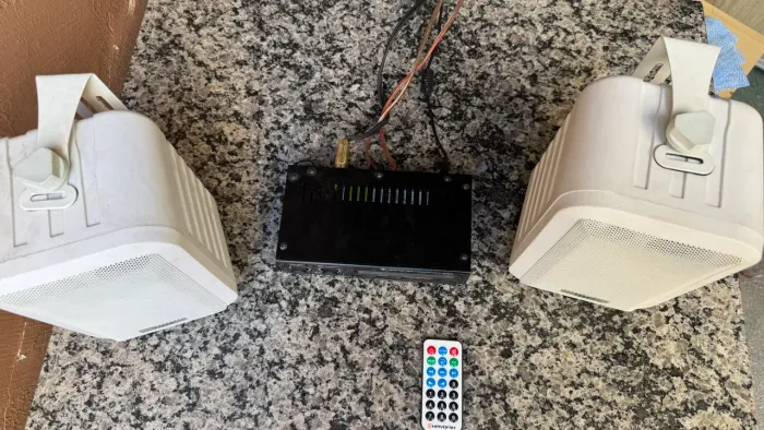 Amplificador Hayonik 200 com caixas 