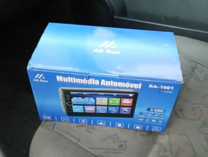 Aparelho de som Dvd 2 din novo na caixa